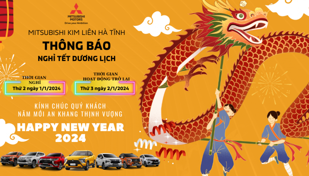 THÔNG BÁO NGHỈ TẾT DƯƠNG LỊCH 2024